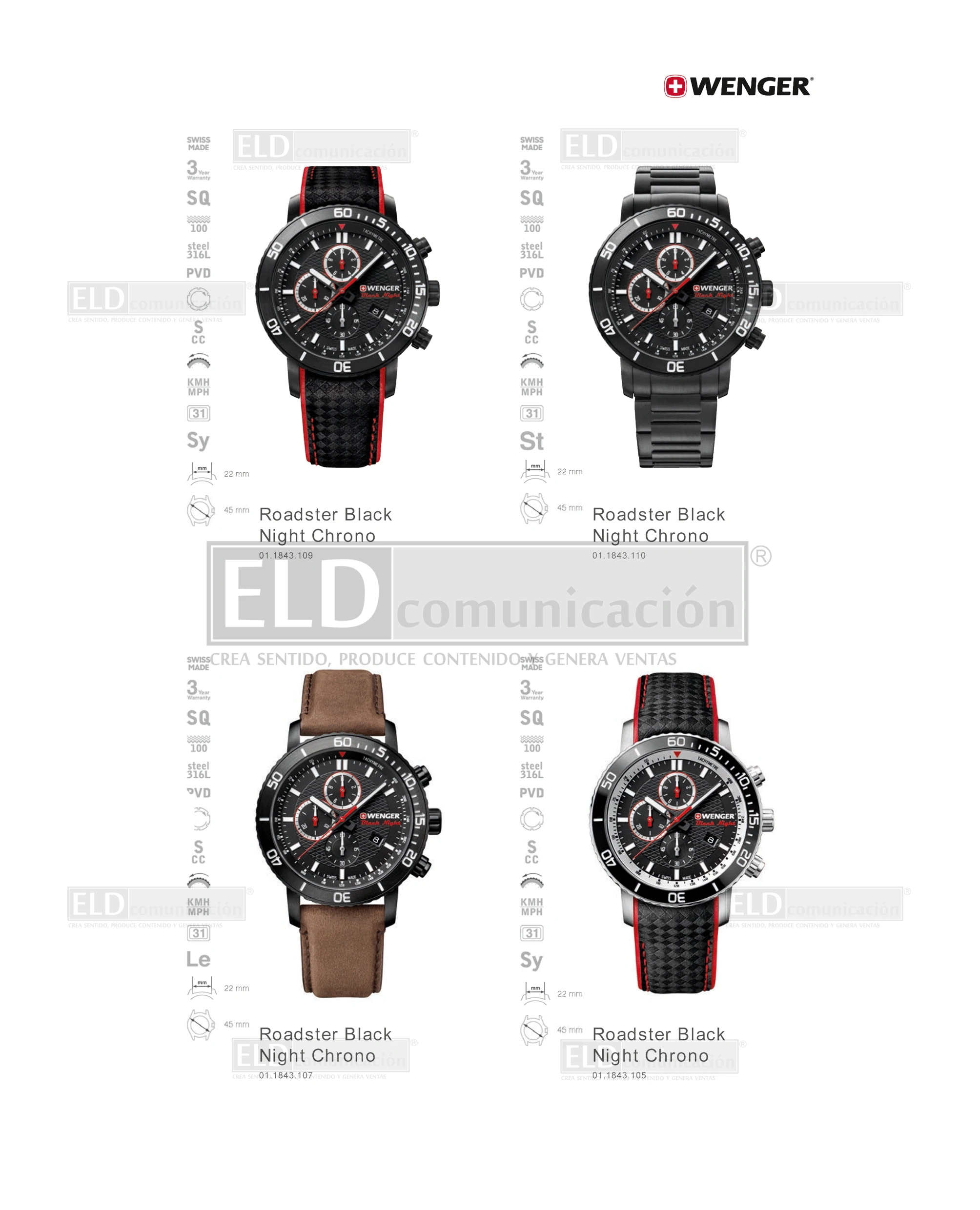 Relojes Wenger 42