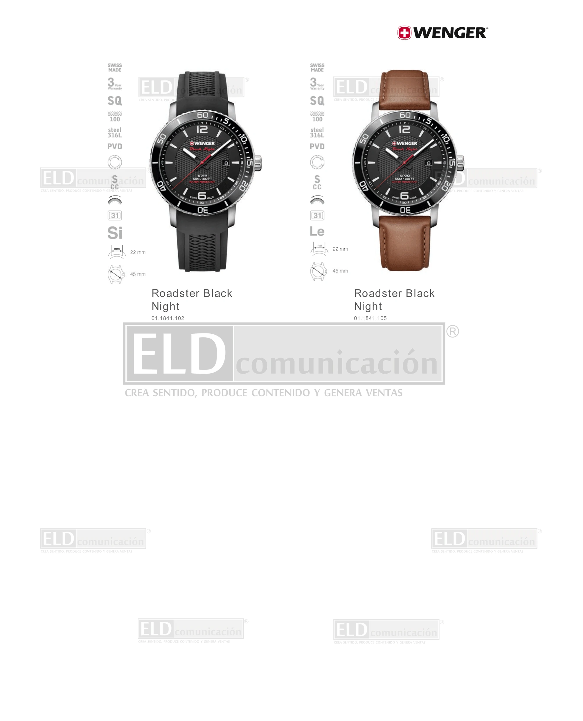 Relojes Wenger 44