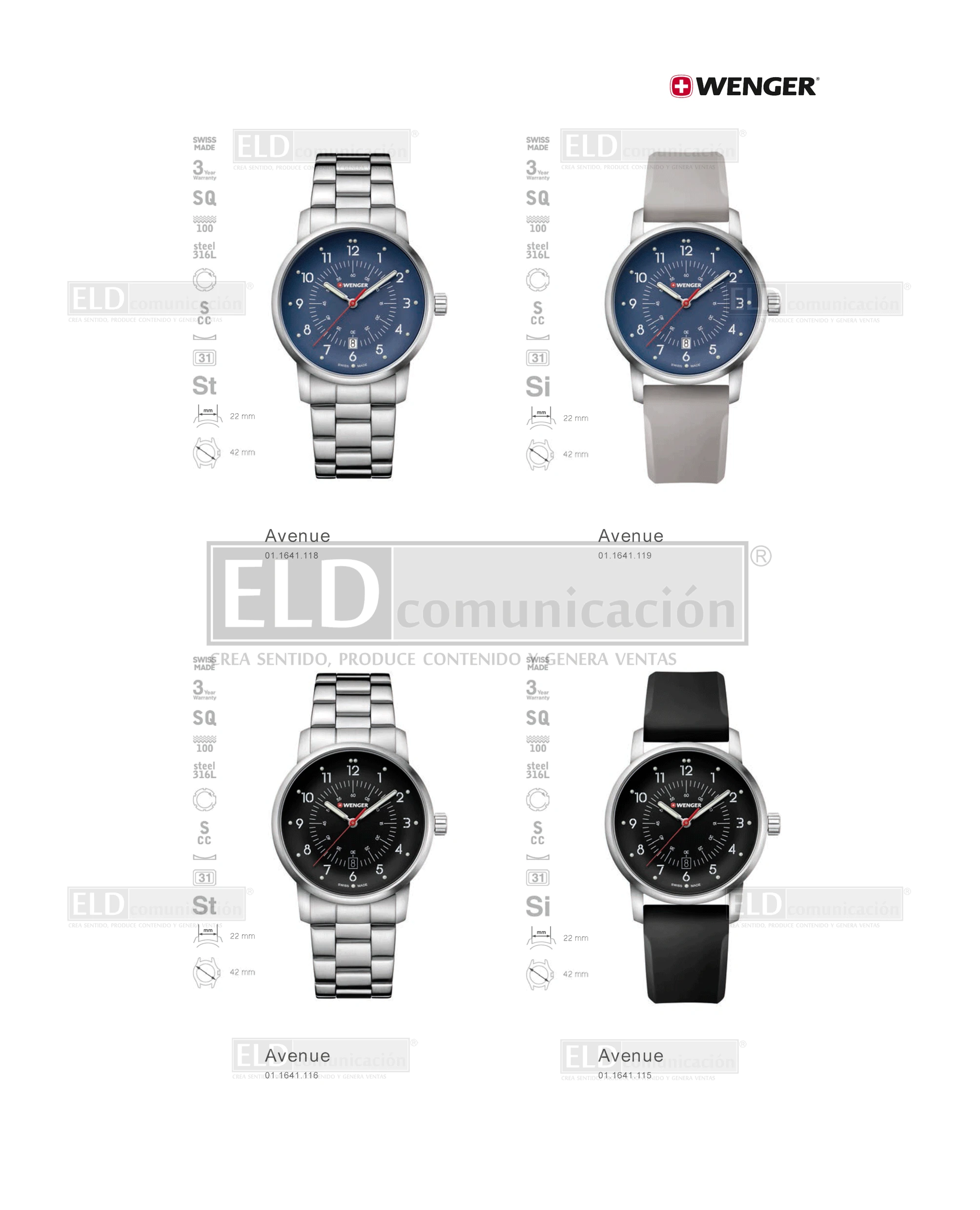 Relojes Wenger 46
