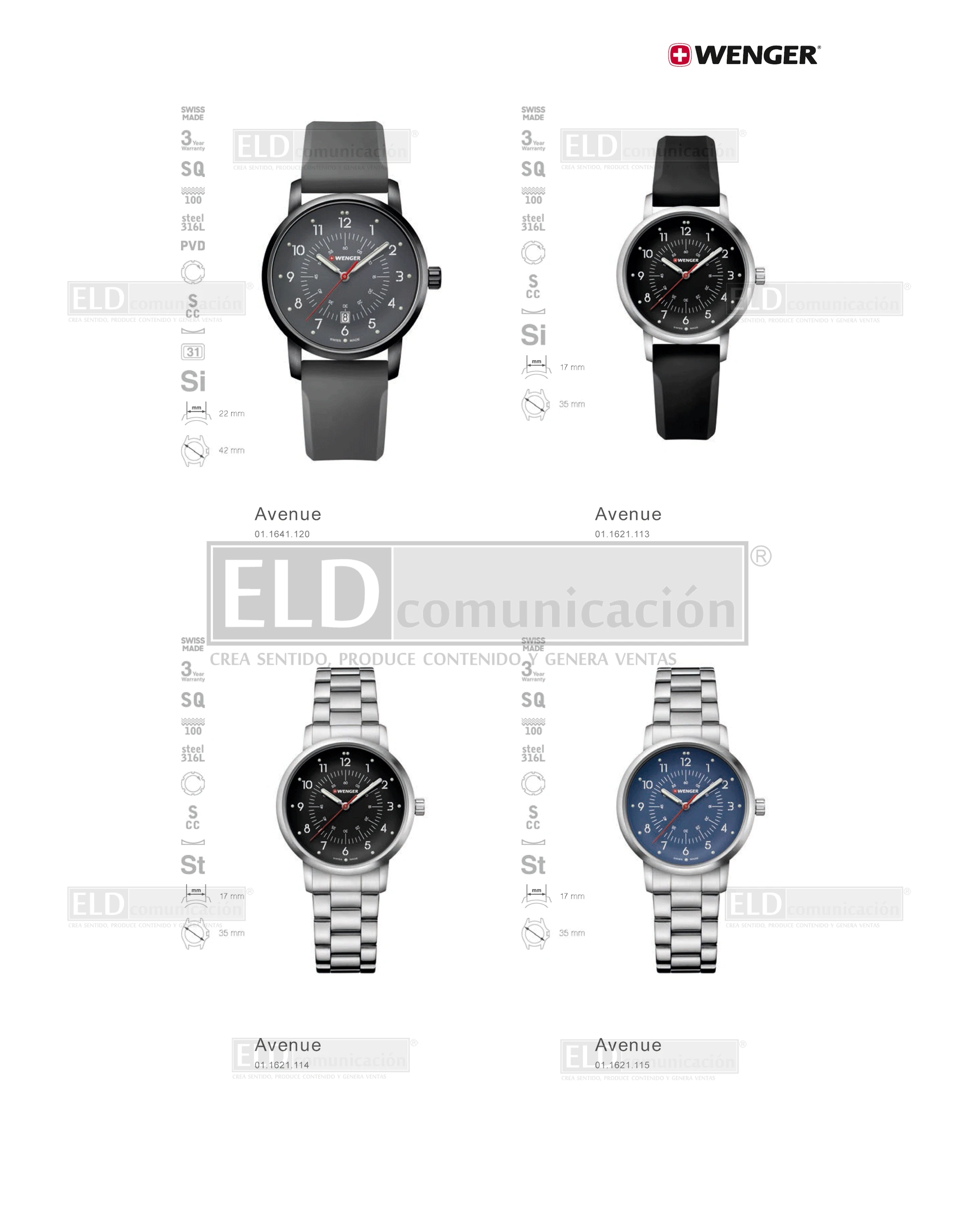 Relojes Wenger 48