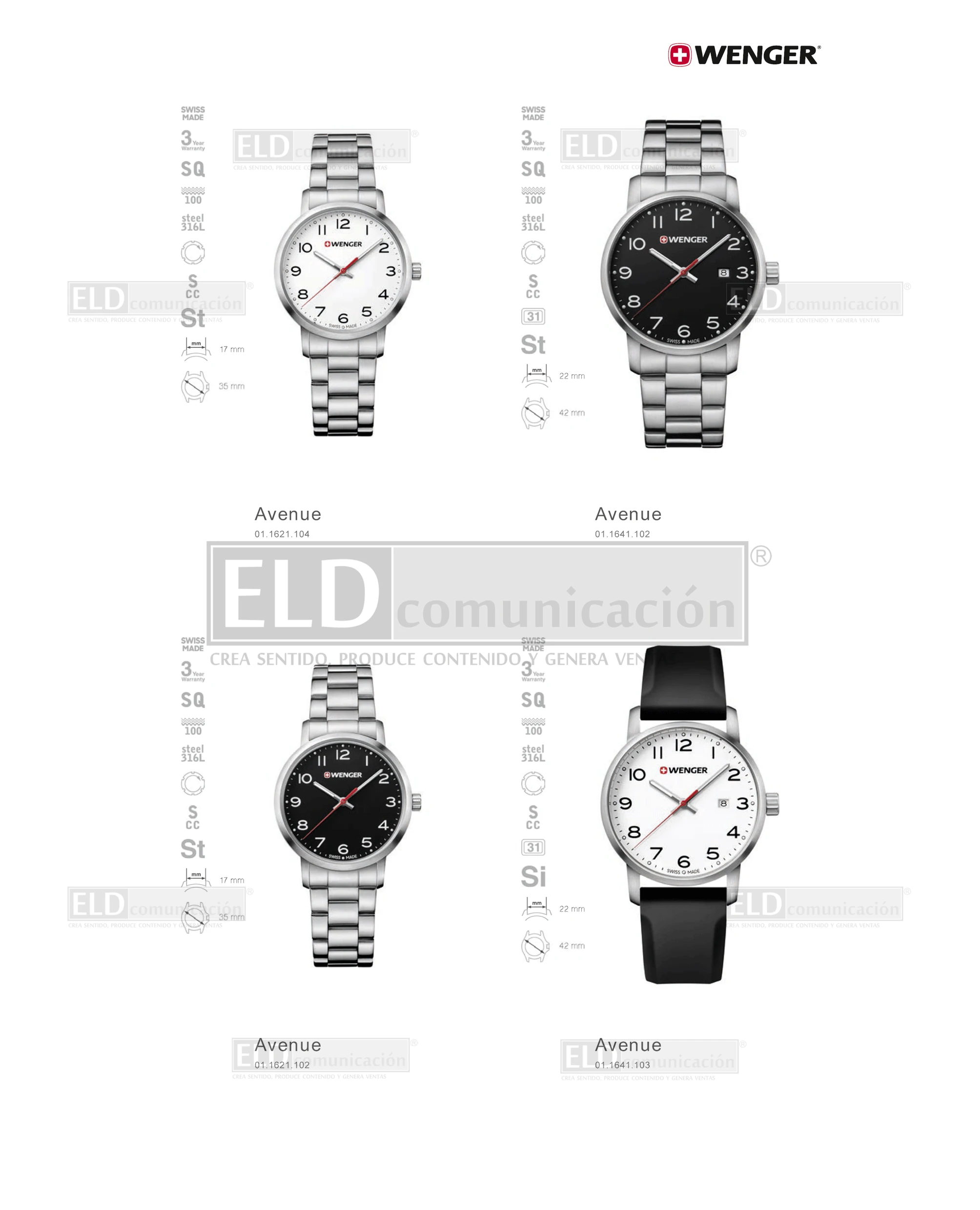 Relojes Wenger 50