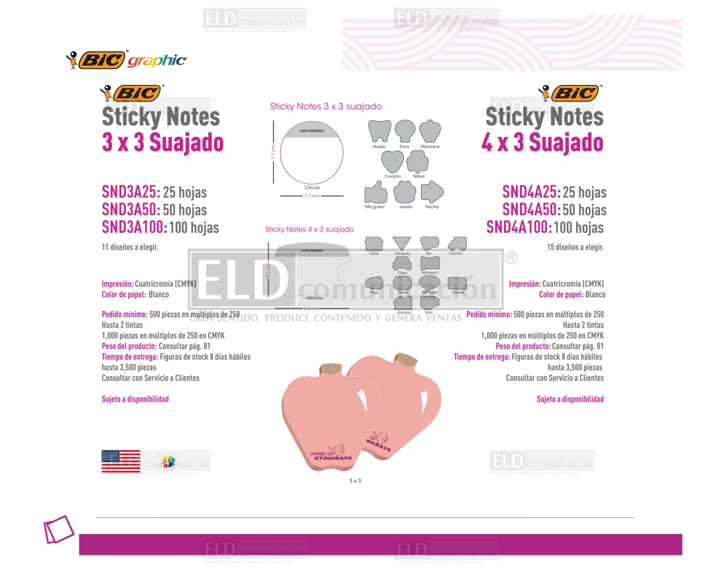 Sticky Notes Bic Promocionales 02