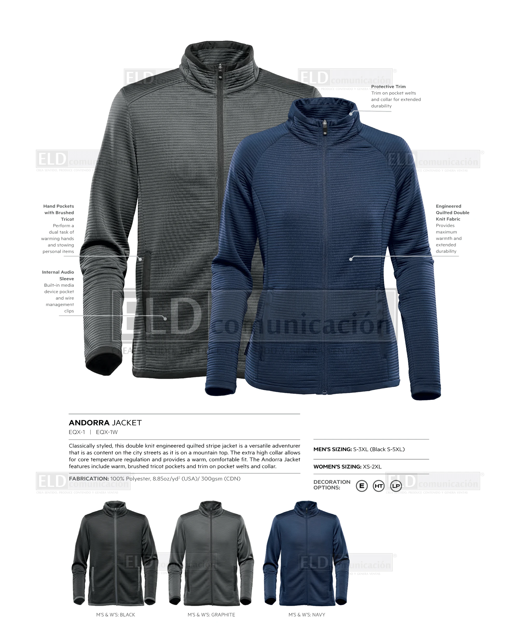 Textiles Deportivos Stormtech 25