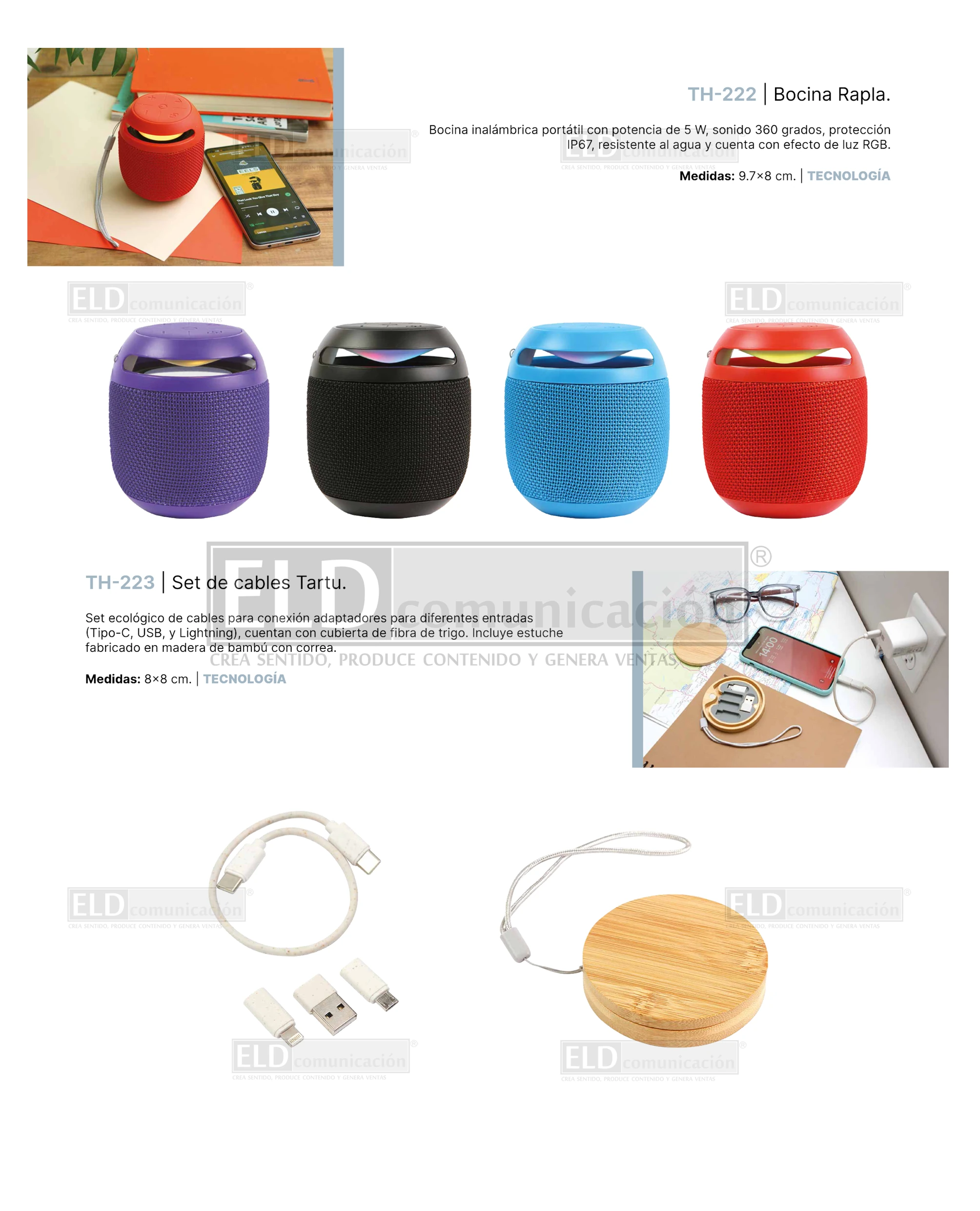 Nuevos Productos en Artículos Promocionales ELD comunicación 121